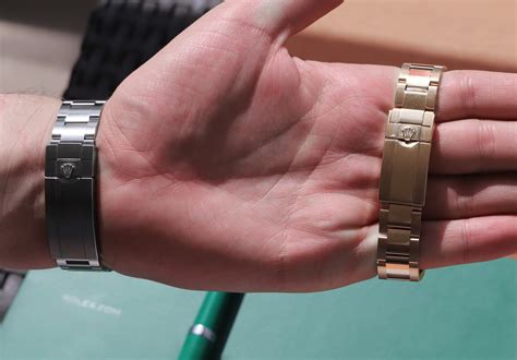 how to adjust a rolex oyster bracelet|rolex two tone oyster bracelet.